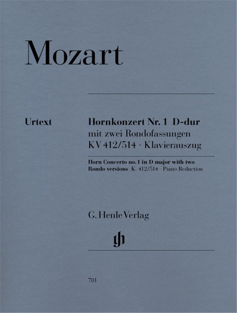 Concert 1 D-Dur KV412